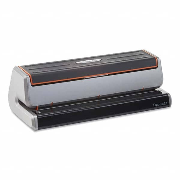 Swingline - Paper Punches Type: 20 Sheet Three-Hole Punch Color: Silver; Black - Makers Industrial Supply