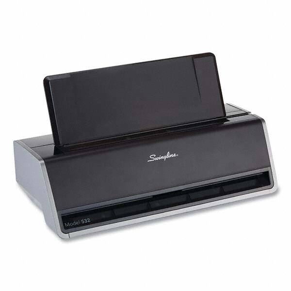 Swingline - Paper Punches Type: 28 Sheet Two Hole Electric Punches Color: Silver - Makers Industrial Supply