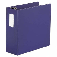 UNIVERSAL - Ring Binders Binder Type: Non-View Capacity: 4" - Makers Industrial Supply