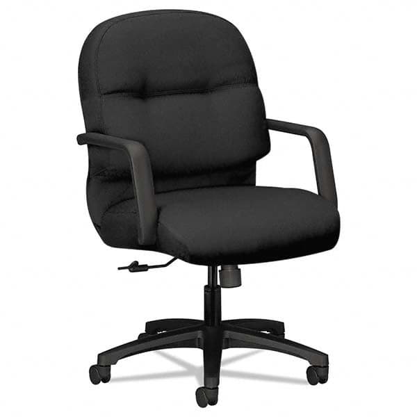 Hon - 42" High Managerial Mid Back Swivel/Tilt Chair - Makers Industrial Supply