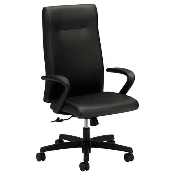 Hon - 47-1/2" High Executive High Back Leather Chair - Makers Industrial Supply