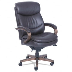 La-Z-Boy - 47" High Executive High Back Leather Chair - Makers Industrial Supply