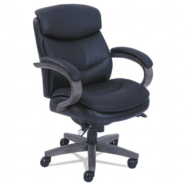 La-Z-Boy - 41" High Executive Mid Back Chair - Makers Industrial Supply