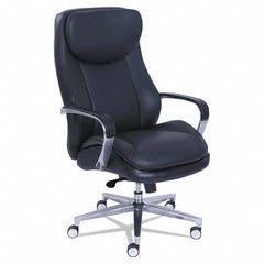 La-Z-Boy - 47-1/2" High Executive High Back Leather Chair - Makers Industrial Supply