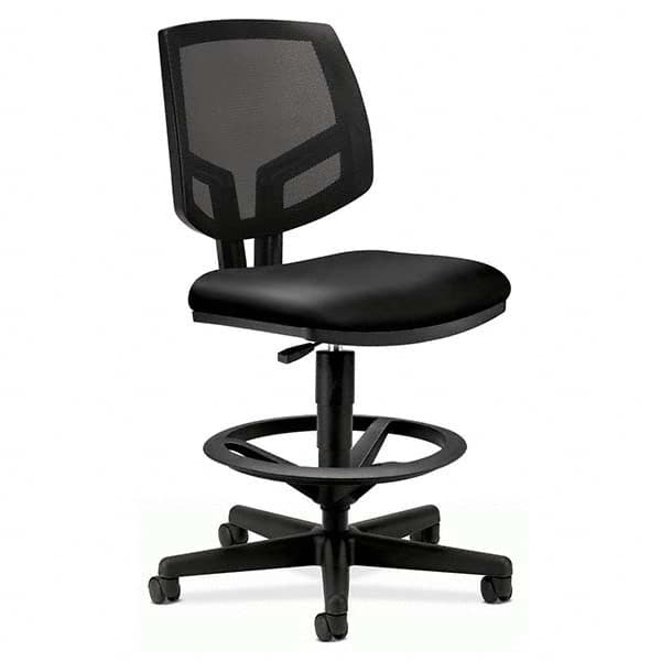 Hon - Swivel & Adjustable Stools Type: Mesh Task Stool Base Type: Five-Star - Makers Industrial Supply