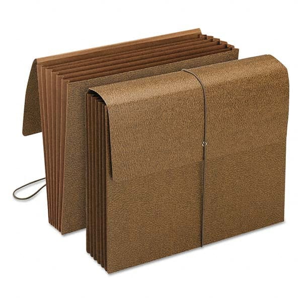 SMEAD - File Folders, Expansion Folders & Hanging Files Folder/File Type: Expanding Wallet Color: Brown - Makers Industrial Supply