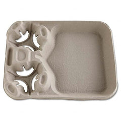 Chinet - Strongholder Molded Fiber Cup/Food Trays 8-44 oz 2-Cup Capacity 100/Carton - Makers Industrial Supply