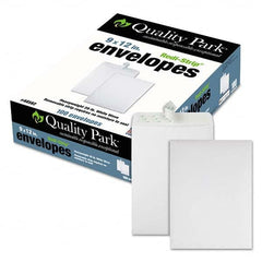 Quality Park - Mailers, Sheets & Envelopes Type: Catalog Envelope Style: Peel-Off Self-Seal - Makers Industrial Supply