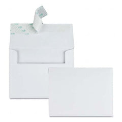 Quality Park - Mailers, Sheets & Envelopes Type: Greeting Card Envelope Style: Peel-Off Self-Seal - Makers Industrial Supply