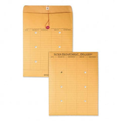 Quality Park - Mailers, Sheets & Envelopes Type: Inter-Department Envelope Style: String & Button - Makers Industrial Supply