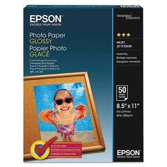 Epson - Office Machine Supplies & Accessories Office Machine/Equipment Accessory Type: Photo Paper For Use With: Inkjet Printers - Makers Industrial Supply