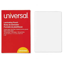 UNIVERSAL - Plastic Pouches Height (Inch): 6-1/2 Width (Inch): 4-3/8 - Makers Industrial Supply