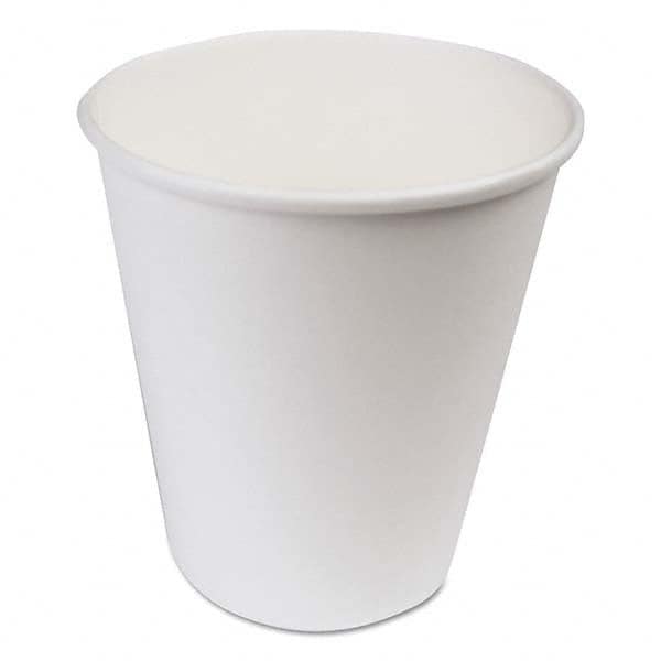 Boardwalk - Paper Hot Cups, 10 oz, White, 1000/Carton - Makers Industrial Supply