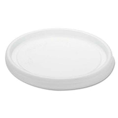 DART - Non-Vented Cup Lids, Fits 6 oz Cups, 2,3-1/2,4 oz Food Containers, Translucent, 1000/Carton - Makers Industrial Supply