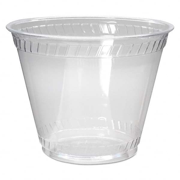 Fabri-Kal - Greenware Cold Drink Cups, Old Fashioned, 9 oz, Clear, 1000/Carton - Makers Industrial Supply