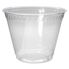 Fabri-Kal - Greenware Cold Drink Cups, Old Fashioned, 9 oz, Clear, 1000/Carton - Makers Industrial Supply