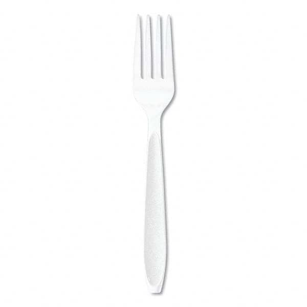 DART - Impress Heavyweight Full-Length Polystyrene Cutlery, Fork, White, 1000/Carton - Makers Industrial Supply