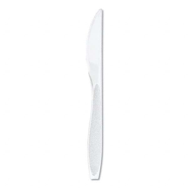 DART - Impress Heavyweight Full-Length Polystyrene Cutlery, Knife, White, 1000/Carton - Makers Industrial Supply