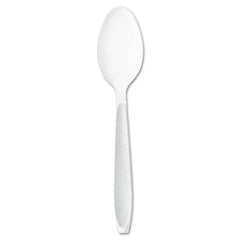 DART - Impress Heavyweight Polystyrene Cutlery, Teaspoon, White, 1000/Carton - Makers Industrial Supply