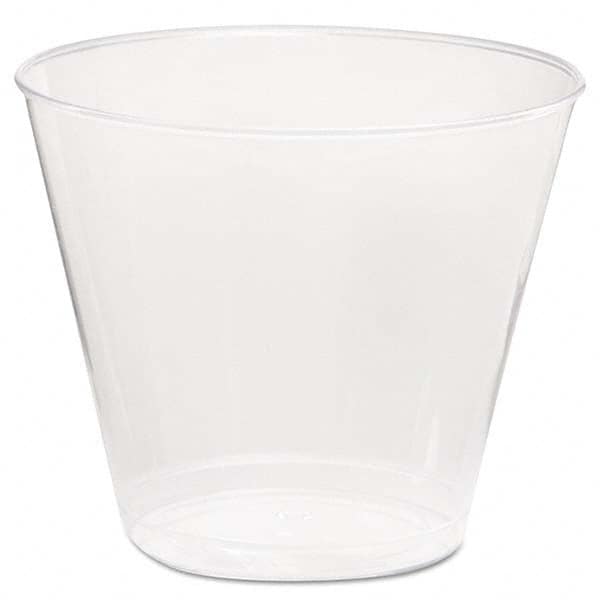 WNA - Comet Plastic Tumbler, 5 oz, Clear, Squat, 50/Pack - Makers Industrial Supply