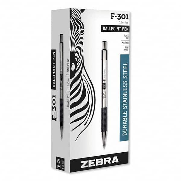 Zebra - Pens & Pencils Type: Ball Point Pen Color: Black - Makers Industrial Supply