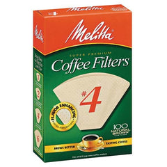 Melitta - Coffee, Tea & Accessories Breakroom Accessory Type: Coffee Filters For Use With: Cone Style Electric Coffeemakers - Makers Industrial Supply