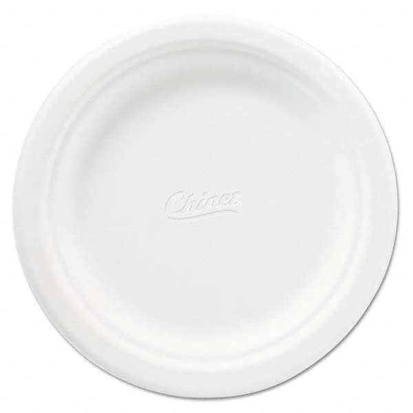 Chinet - Classic Paper Plates, 6 3/4", White, Round, 125/Pack - Makers Industrial Supply