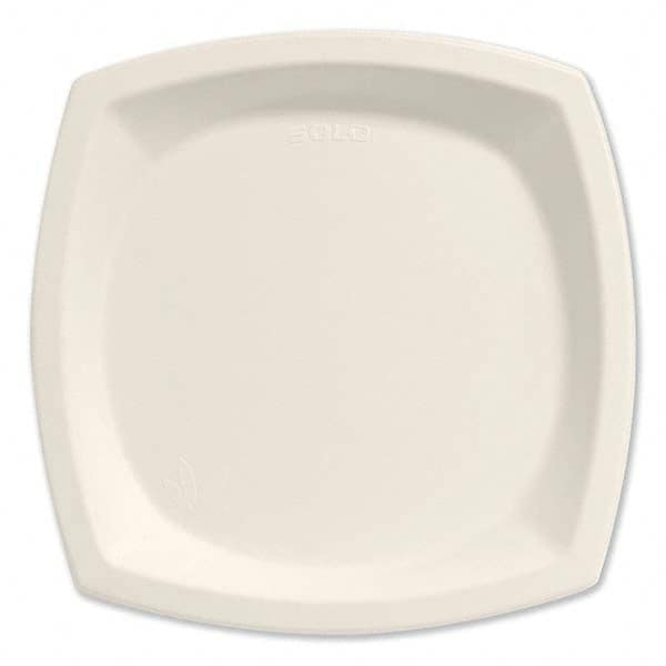 DART - Bare Eco-Forward Sugarcane Dinnerware, 10" Diam, Plate, Ivory, 125/Pack - Makers Industrial Supply