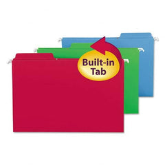 SMEAD - File Folders, Expansion Folders & Hanging Files Folder/File Type: Hanging File Folder Color: Multi-Color - Makers Industrial Supply