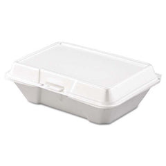 DART - Carryout Food Container, Foam, 1-Comp, 9 3/10 x 6 2/5 x 2 9/10, 200/Carton - Makers Industrial Supply