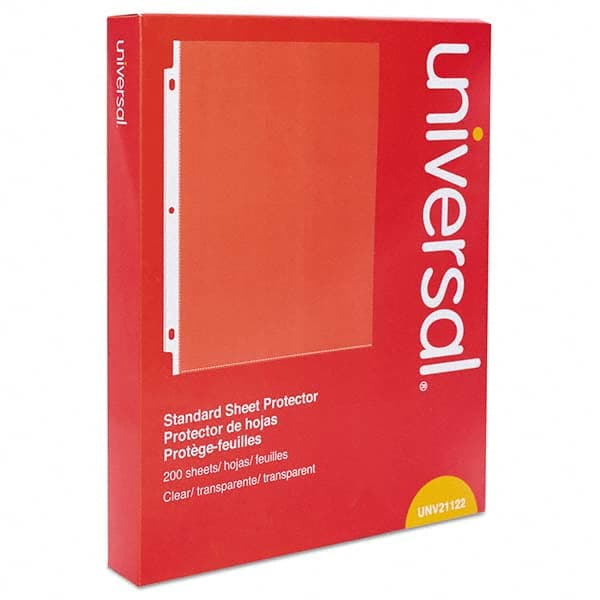 UNIVERSAL - Document Protectors Type: Sheet Protectors-Ring Binder Width (Inch): 11 - Makers Industrial Supply