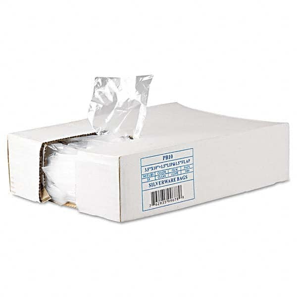 Inteplast Group - Reclosable Food & Sandwich Bags Volume Capacity: 1 Set Width (Inch): 3-1/2 - Makers Industrial Supply