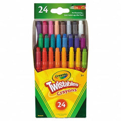 Crayola - Markers & Paintsticks Type: All Purpose Wax Crayon Color: Assorted - Makers Industrial Supply