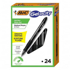 Bic - Pens & Pencils Type: Gel Roller Ball Pen Color: Black - Makers Industrial Supply