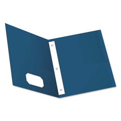 OXFORD - File Folders, Expansion Folders & Hanging Files Folder/File Type: Pocket Folders Color: Blue - Makers Industrial Supply