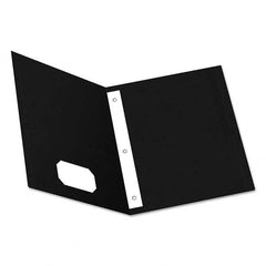 OXFORD - File Folders, Expansion Folders & Hanging Files Folder/File Type: Pocket Folders Color: Black - Makers Industrial Supply