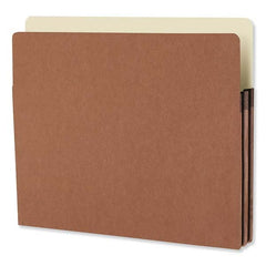 SMEAD - File Folders, Expansion Folders & Hanging Files Folder/File Type: Expanding Wallet Color: Brown - Makers Industrial Supply