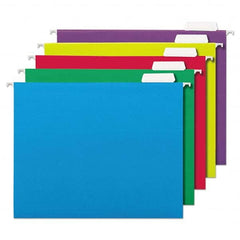 UNIVERSAL - File Folders, Expansion Folders & Hanging Files Folder/File Type: Hanging File Folder Color: Multi-Color - Makers Industrial Supply