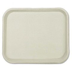 Chinet - Savaday Molded Fiber Food Trays, 9 x 12 x 1, White, Rectangular - Makers Industrial Supply