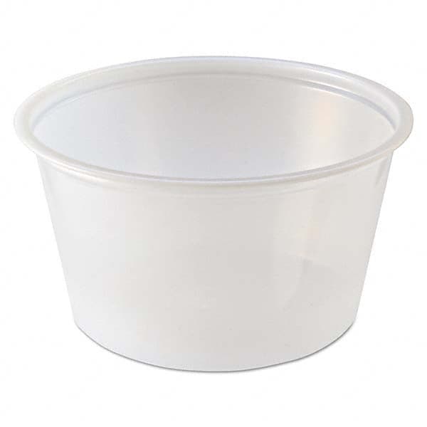 Fabri-Kal - Portion Cups, 2 oz, Clear, 2500/Carton - Makers Industrial Supply