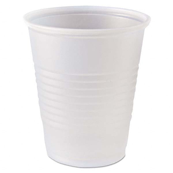 Fabri-Kal - RK Ribbed Cold Drink Cups, 5 oz, Clear, 2500/Carton - Makers Industrial Supply