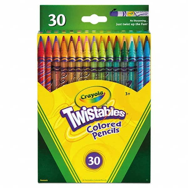 Crayola - Pens & Pencils Type: Colored Pencil Color: Assorted - Makers Industrial Supply