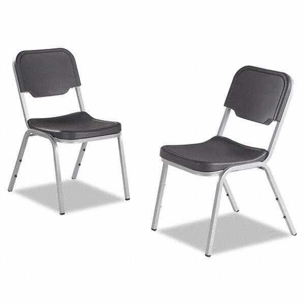 ICEBERG - Stacking Chairs Type: Stack Chair Seating Area Material: Blow-Molded High-Density Polyethylene - Makers Industrial Supply