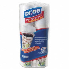 Dixie - Combo Bag, Paper Hot Cups, 10 oz, 50/Pack - Makers Industrial Supply