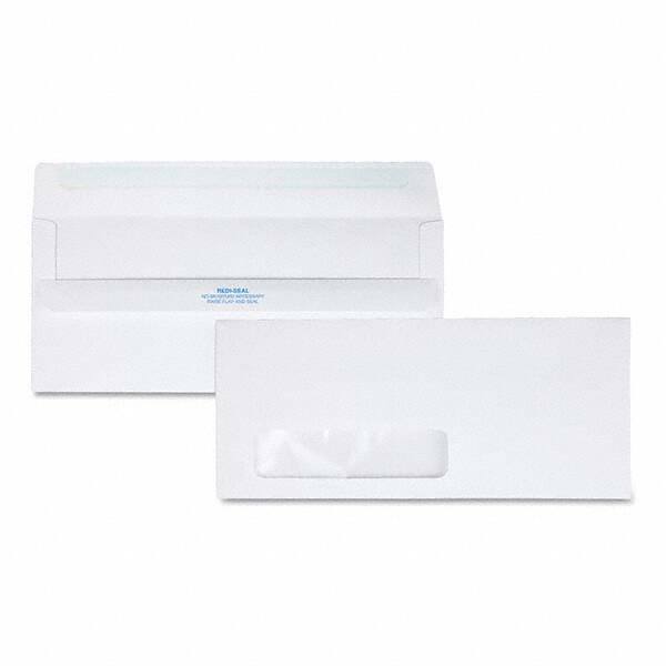 Quality Park - Mailers, Sheets & Envelopes Type: Business Envelope Style: Peel-Off Self-Seal - Makers Industrial Supply