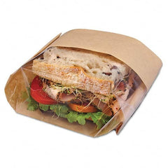 Bagcraft Papercon - Reclosable Food & Sandwich Bags Volume Capacity: 1 Sandwich Width (Inch): 9-1/2 - Makers Industrial Supply