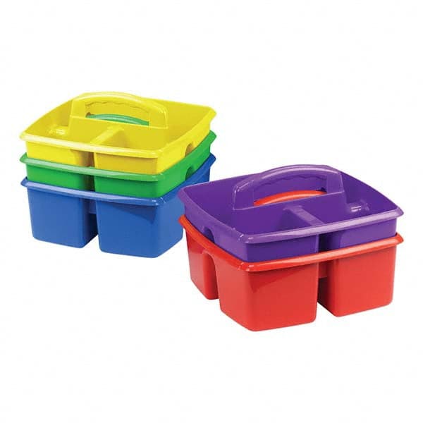 Storex - Compartment Storage Boxes & Bins Type: Art Caddie Number of Compartments: 3.000 - Makers Industrial Supply