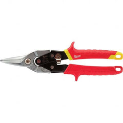 Milwaukee Tool - Snips Snip Type: Aviation Snip Cut Direction: Straight - Makers Industrial Supply