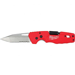 Milwaukee Tool - Pocket & Folding Knives Knife Type: Folding Knife Edge Type: Partially Serrated - Makers Industrial Supply