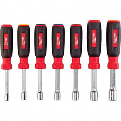 Milwaukee Tool - Nutdriver Sets Tool Type: Magnetic Tip Nutdriver Set System of Measurement: Metric - Makers Industrial Supply